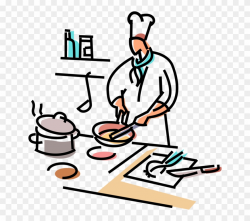 Cook clipart food preparation, Cook food preparation ...