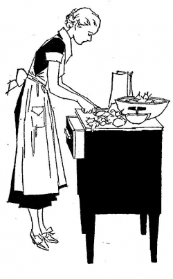 Vintage Cooking Clipart | Free download best Vintage Cooking ...