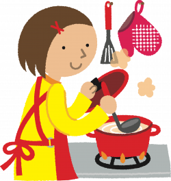 Woman cooking clipart » Clipart Station