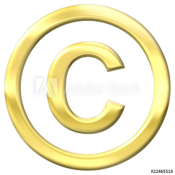 Gold copyright symbol - Buy this stock illustration and ...