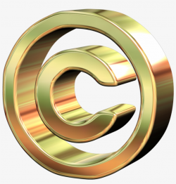 Copyright - Copyright Logo Gold Png Transparent PNG ...