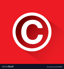 Copyright symbol design