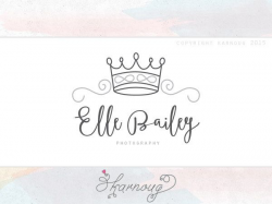 Crown, Infinity, Swirls, Sketch, Photography Logo, Boutique ...