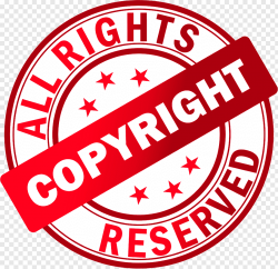 All Rights Reserved Copyright logo, Copyright symbol ...