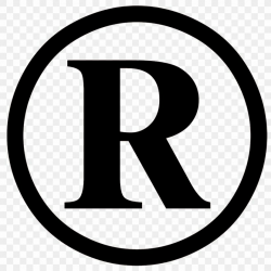 Registered Trademark Symbol Copyright Symbol, PNG ...