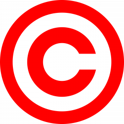 Copyright red Logo PNG Transparent & SVG Vector - Freebie Supply