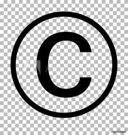 Photo & Art Print copyright symbol on transparent background ...