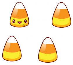 Candy corn how to make a quick kawaii candyrn pattern for halloween ...