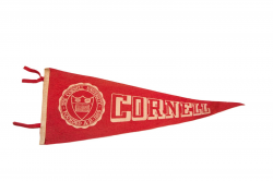 Cornell University Felt Flag
