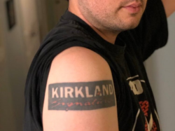 Costco-obsessed man has a Kirkland Signature tattoo ...
