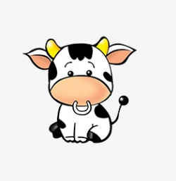 Baby Cow, Baby Clipart, Cow Clipart, Cartoon PNG Transparent Image ...