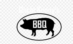 Clipart Cow Bbq - \'pork Cuts\' Tea Towel - Png Download (#64113 ...