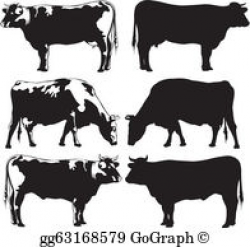 Beef Cattle Clip Art - Royalty Free - GoGraph