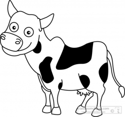 Cow Clipart Black And White | Clipart Panda - Free Clipart Images