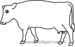 Free Outline Of Cow, Download Free Clip Art, Free Clip Art ...