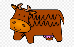 Cattle Clipart Brown Cow - Png Download (#2912299) - PinClipart