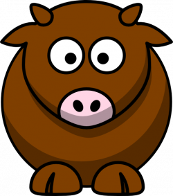 Brown Cow Clip Art at Clker.com - vector clip art online, royalty ...