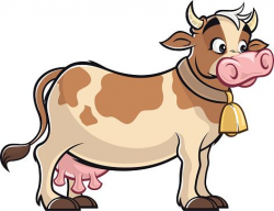 Brown Cow | Projects to Try | Cow clipart, Cow, Cow art