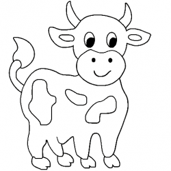 Cow coloring pages for kids could be more wonderful after kids give ...