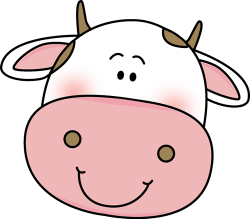 Cute cow clipart crafts cows face and clip art - ClipartBarn