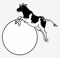 Royalty Free Stock Clip Art At Clker Com Vector Online - Cow Jumping ...