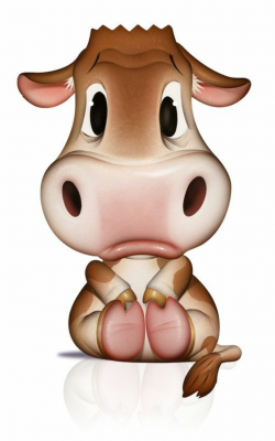 Sad cow clipart » Clipart Portal