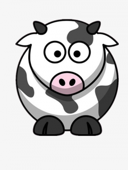 Cute Cow, Cute Clipart, Cow Clipart, Simple PNG Transparent Image ...