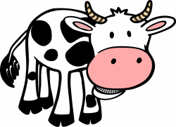 Cow clipart with transparent background free - ClipartBarn