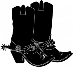 Baby cowboy boots clipart free clipart images 3 - Clipartix