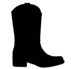 Free Cowboy Boot Silhouette Clip Art, Download Free Clip Art ...