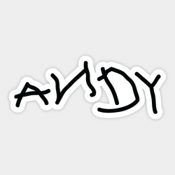 ANDY Toy Story Boot Signature