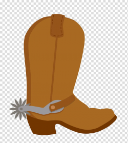 Unpaired brown cowboy boot illustration, American frontier ...