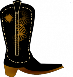 Cowboy boot western wedding clipart country western clipart ...