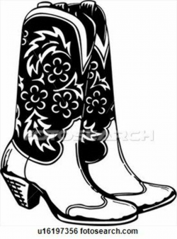 boots, cowboy, rodeo, southwestern, western, Clip Art ...