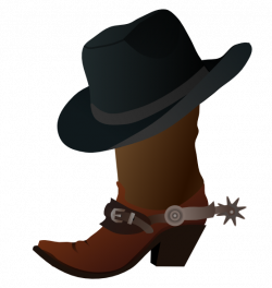 Western clipart free clipart images | Cowboy hats, Crochet ...