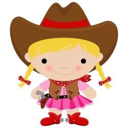 Cowgirl images about western cowboy clipart - ClipartAndScrap