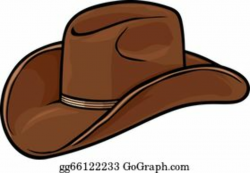 Old Cowboy Hat Clip Art - Royalty Free - GoGraph