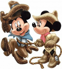 western mickey and minnie mouse clipart | Mickey mouse ...