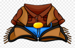 Cowboy Outfit - Club Penguin Cowboy Clipart (#3621829 ...