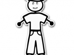 Cowboy Clipart stick figure 10 - 550 X 550 Free Clip Art ...