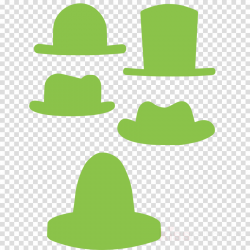 Cowboy hat clipart - Green, Clothing, Hat, transparent clip art
