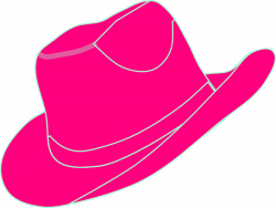 Pink Cowboy Hat Clipart
