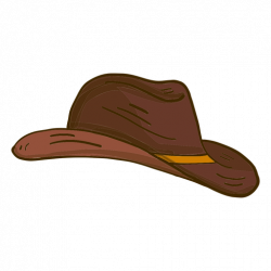Cowboy hat side view cartoon - Transparent PNG & SVG vector