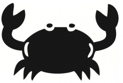 Crab black and white crab clip art black and white free clipart ...