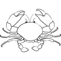 Crab clipart outline 4 » Clipart Portal