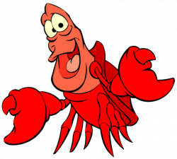 Sebastian the crab clipart - Clip Art Library