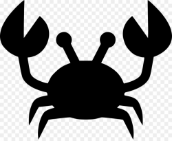 Crab, transparent png image & clipart free download