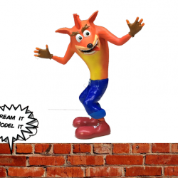 Download free 3D printer model Crash Bandicoot ・ Cults
