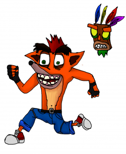 Crash bandicoot drawing i made - Imgur