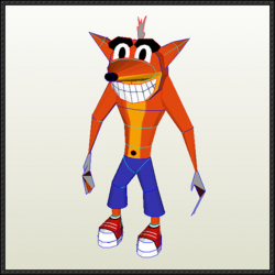 Crash Nitro Kart - Crash Bandicoot Ver.4 Free Papercraft ...